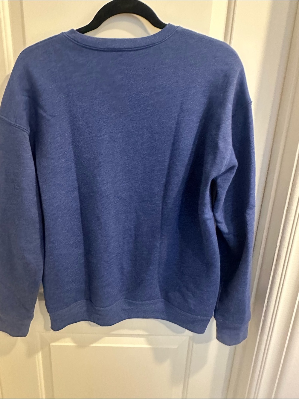 Oat Collective Blue 'BEACH' Graphic Sweatshirt size Medium - Picture 4 of 4